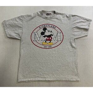 Vintage Disney Designs Adult XL T-Shirt Mickey Mouse Short Sleeve Graphic Tee